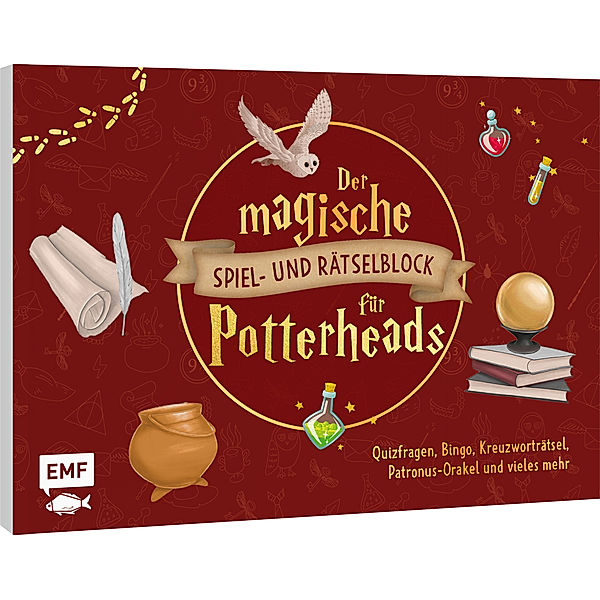 EDITION,MICHAEL FISCHER Der magische Spiel- und Rätselblock für Potterheads