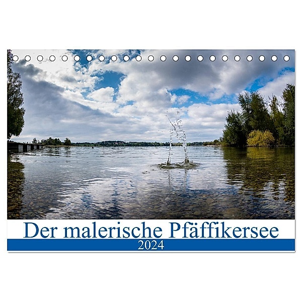 Der malerische Pfäffikersee (Tischkalender 2024 DIN A5 quer), CALVENDO Monatskalender, Anna Kropf