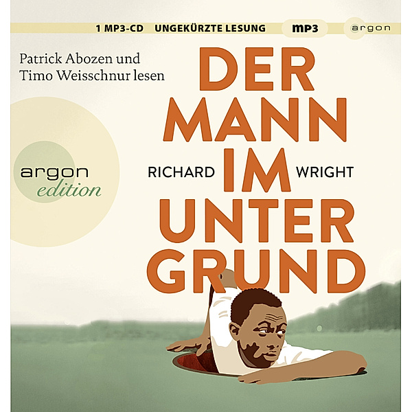 Der Mann im Untergrund,1 Audio-CD, 1 MP3, Richard Wright