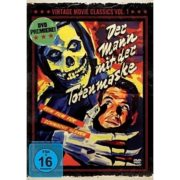 Der Mann mit der Totenmaske Limited Edition, Vintage Movie Classics