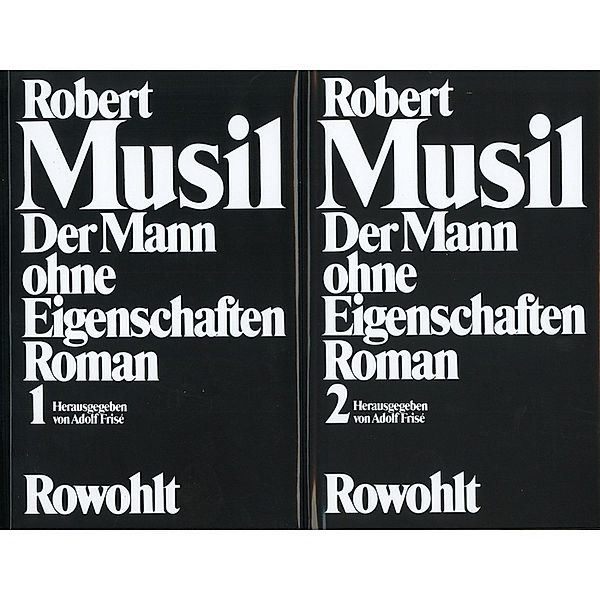 Der Mann ohne Eigenschaften, 2 Bde., Robert Musil