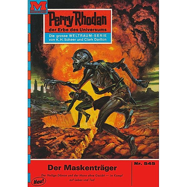 Der Maskenträger (Heftroman) / Perry Rhodan-Zyklus Der Schwarm Bd.545, William Voltz