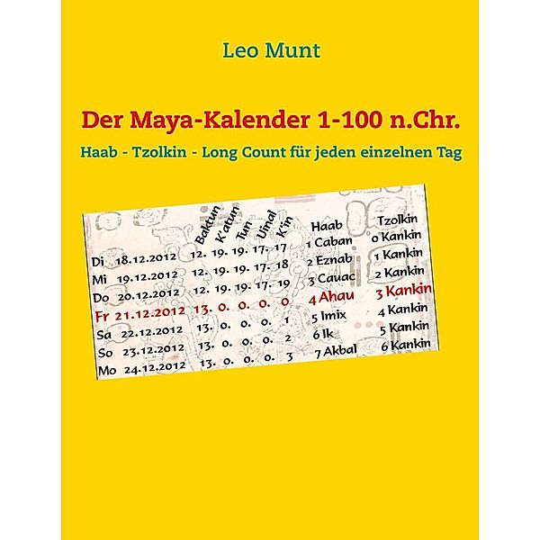Der Maya-Kalender 1-100 n.Chr., Leo Munt