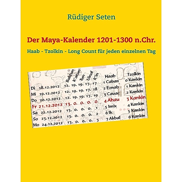 Der Maya-Kalender 1201-1300 n.Chr., Rüdiger Seten