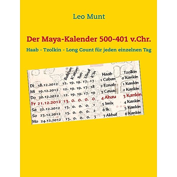 Der Maya-Kalender 500-401 v.Chr., Leo Munt