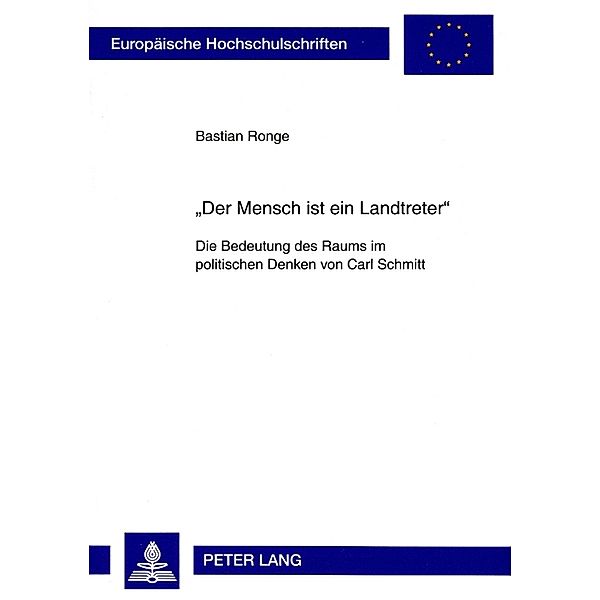 Der Mensch ist ein Landtreter, Bastian Ronge