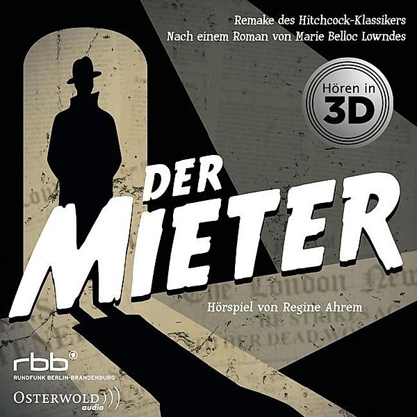 Der Mieter,1 Audio-CD, Marie Belloc Lowndes