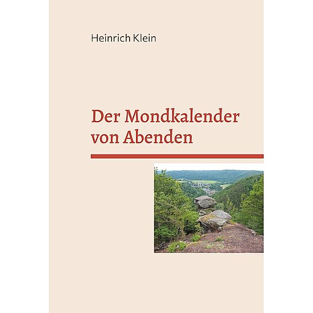Der Mondkalender von Abenden eBook v. Heinrich Klein | Weltbild