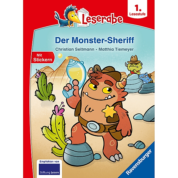 Der Monster-Sheriff - Leserabe ab Klasse 1- Erstlesebuch für Kinder ab 6 Jahren, Christian Seltmann