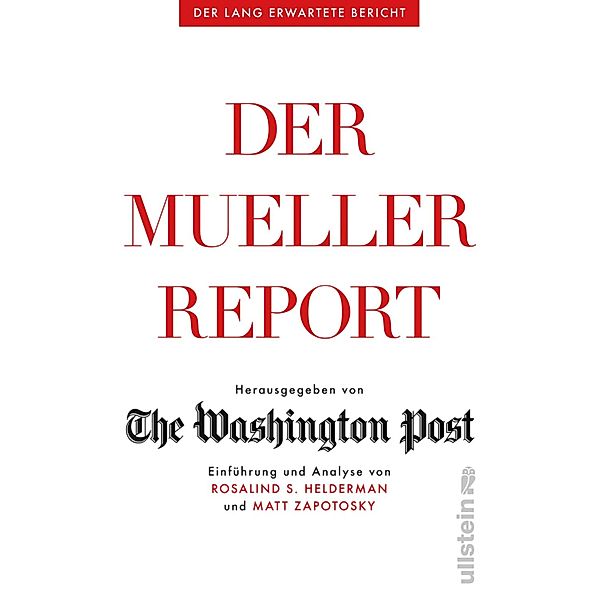 Der Mueller-Report / Ullstein eBooks, The Washington Post