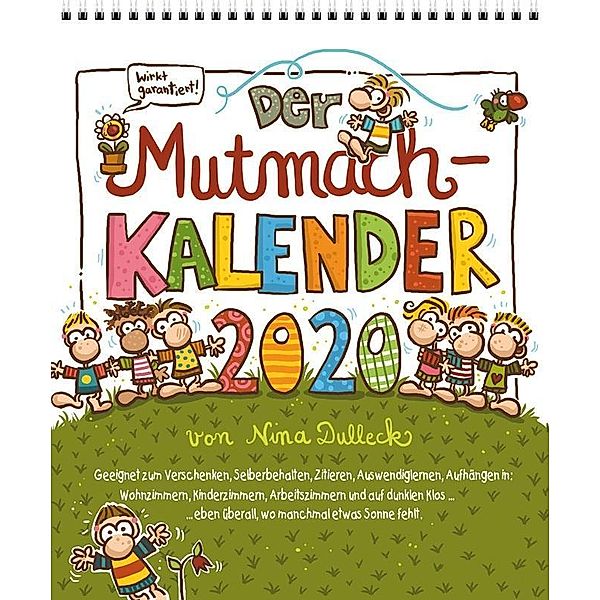 Der Mutmachkalender 2020, Nina Dulleck