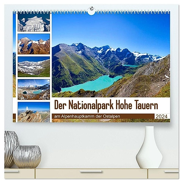 Der Nationalpark Hohe Tauern (hochwertiger Premium Wandkalender 2024 DIN A2 quer), Kunstdruck in Hochglanz, Christa Kramer