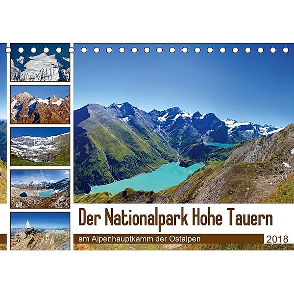 Der Nationalpark Hohe Tauern (Tischkalender 2018 DIN A5 quer), Christa Kramer