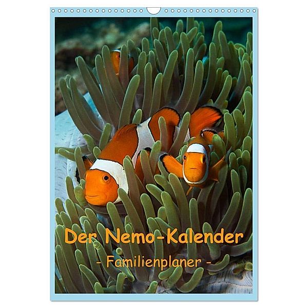 Der Nemo-Kalender (Wandkalender 2024 DIN A3 hoch), CALVENDO Monatskalender, Ute Niemann