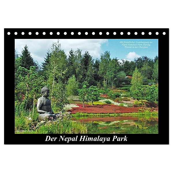 Der Nepal Himalaya Park (Tischkalender 2024 DIN A5 quer), CALVENDO Monatskalender, Jutta Heußlein