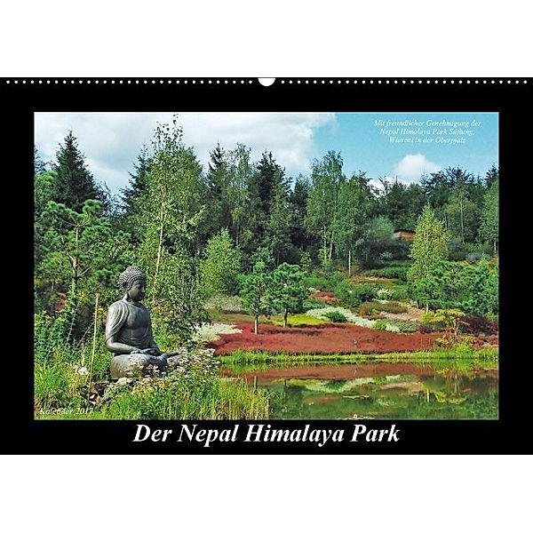 Der Nepal Himalaya Park (Wandkalender 2017 DIN A2 quer), Jutta Heußlein