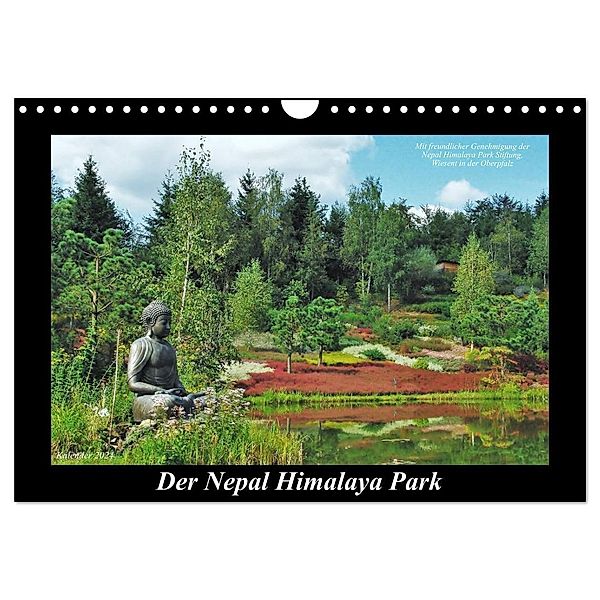 Der Nepal Himalaya Park (Wandkalender 2024 DIN A4 quer), CALVENDO Monatskalender, Jutta Heußlein