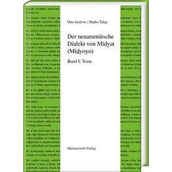 Der neuaramäische Dialekt von Midyat (Mi yoyo), Otto Jastrow, Shabo Talay