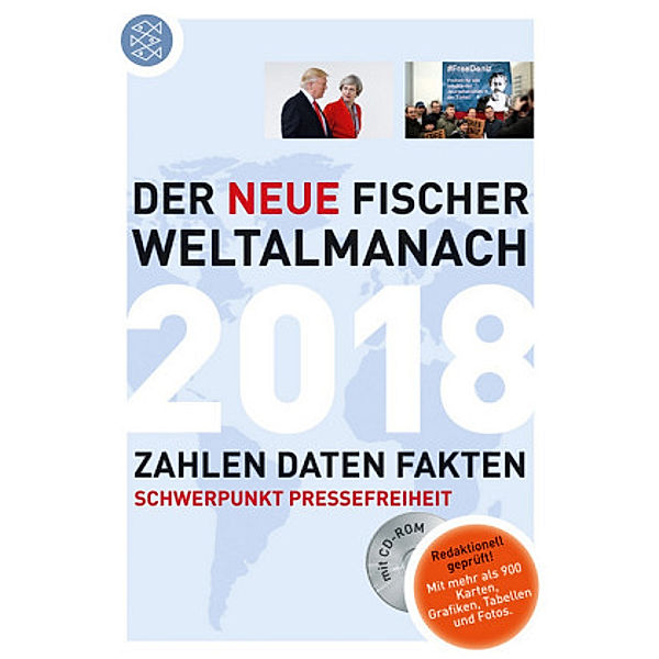 Der neue Fischer Weltalmanach 2018, m. CD-ROM