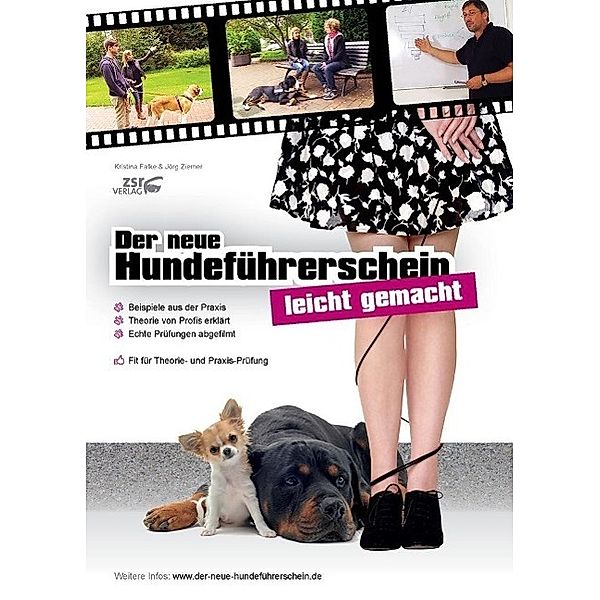 Der neue Hundeführerschein - leicht gemacht!, 2 DVDs, Kristina Falke, Jörg Ziemer