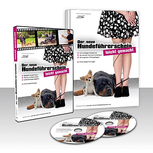 Der neue Hundeführerschein - leicht gemacht! BUCH & DVD, Kristina Falke, Jörg Ziemer