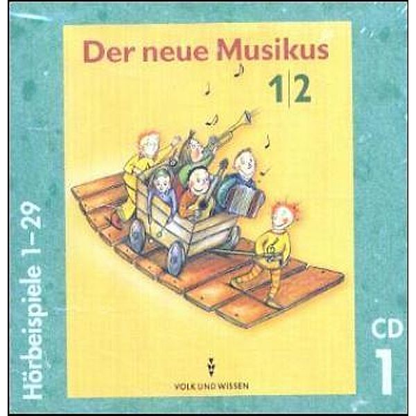 Der neue Musikus, Hörbeispiele zu allen Ausgaben: 1./2.Schuljahr, Hörbeispiele 1-122, 4 Audio-CDs