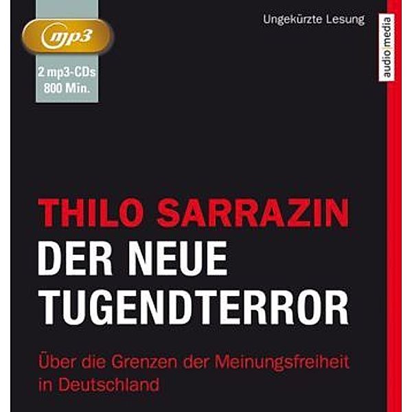 Der neue Tugendterror, 2 mp3-CDs, Thilo Sarrazin