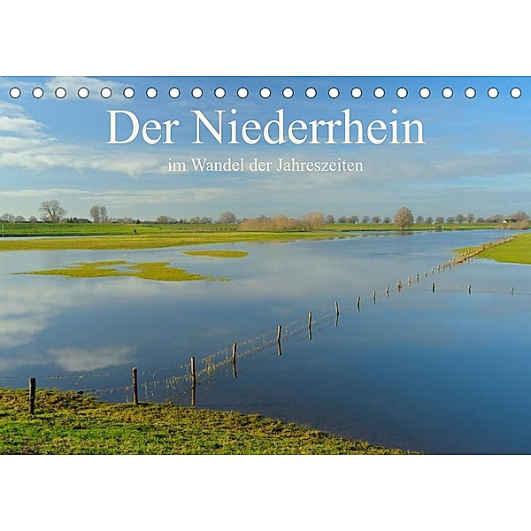 Der Niederrhein im Wandel der Jahreszeiten (Tischkalender 2023 DIN A5 quer), Christof Wermter