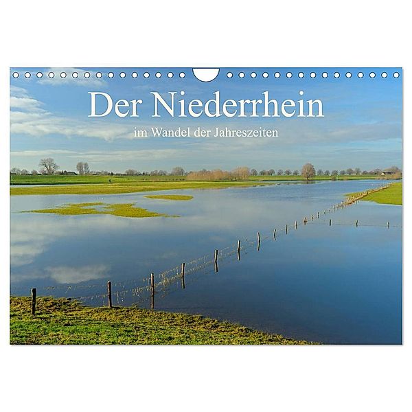 Der Niederrhein im Wandel der Jahreszeiten (Wandkalender 2024 DIN A4 quer), CALVENDO Monatskalender, Christof Wermter