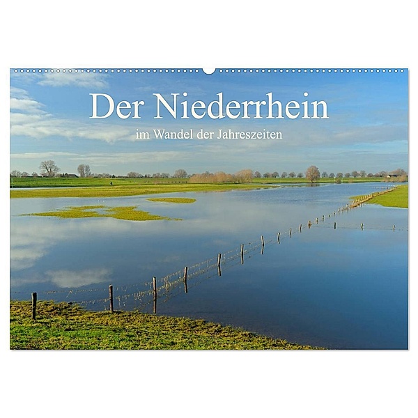Der Niederrhein im Wandel der Jahreszeiten (Wandkalender 2024 DIN A2 quer), CALVENDO Monatskalender, Christof Wermter