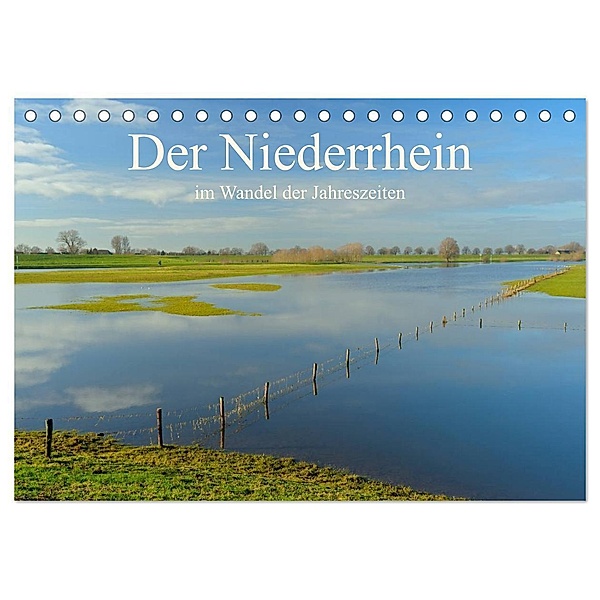 Der Niederrhein im Wandel der Jahreszeiten (Tischkalender 2024 DIN A5 quer), CALVENDO Monatskalender, Christof Wermter
