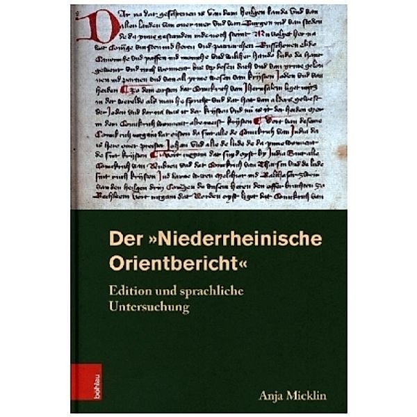 Der »Niederrheinische Orientbericht«, Anja Micklin