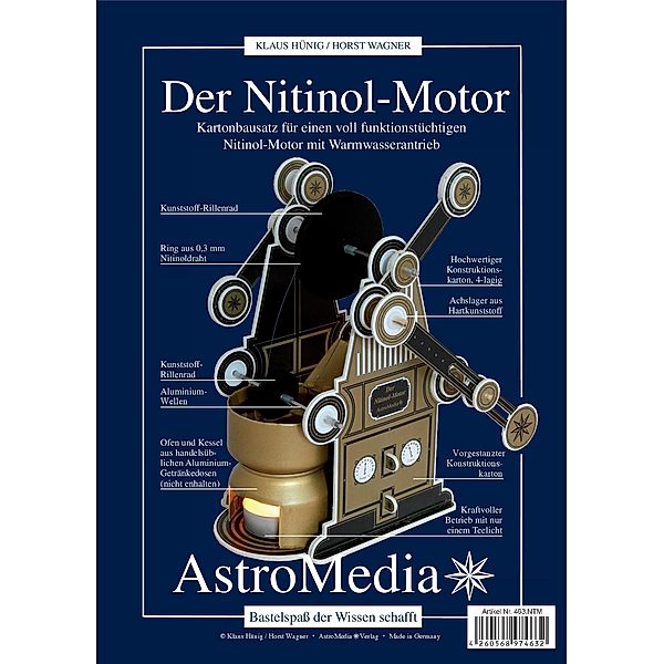 Der Nitinol-Motor, Klaus Hünig