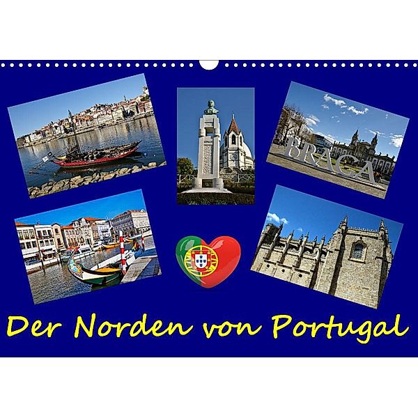 Der Norden von Portugal (Wandkalender 2023 DIN A3 quer), (c)2022 by insideportugal