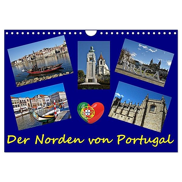 Der Norden von Portugal (Wandkalender 2024 DIN A4 quer), CALVENDO Monatskalender, (c)2022 by insideportugal