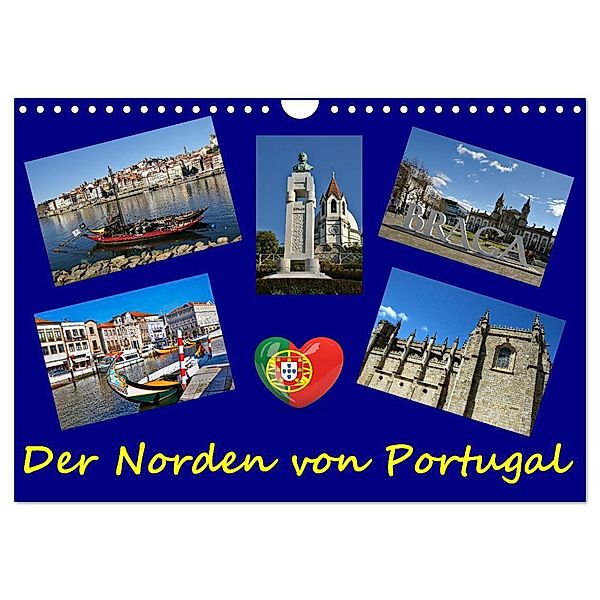Der Norden von Portugal (Wandkalender 2025 DIN A4 quer), CALVENDO Monatskalender, Calvendo, (c)2022 by insideportugal