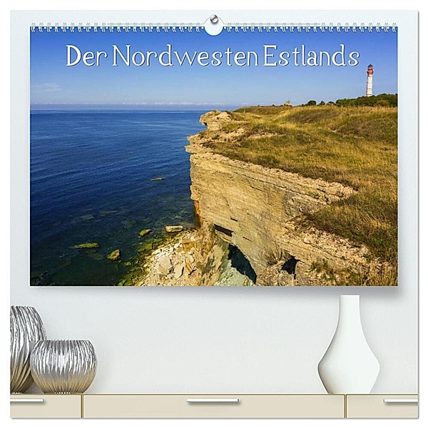 Der Nordwesten Estlands (hochwertiger Premium Wandkalender 2024 DIN A2 quer), Kunstdruck in Hochglanz, Marcel Wenk
