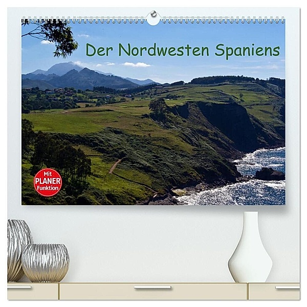 Der Nordwesten Spaniens (hochwertiger Premium Wandkalender 2024 DIN A2 quer), Kunstdruck in Hochglanz, Andreas Schön