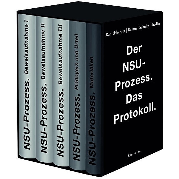 Der NSU Prozess, 5 Bände, Annette Ramelsberger