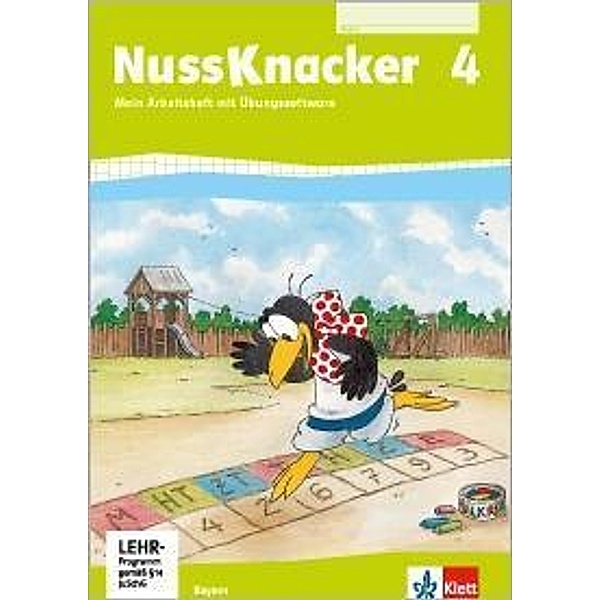 Der Nussknacker, Ausgabe Bayern (2014): 4. Schuljahr, Mein Arbeitsheft mit CD-ROM