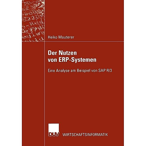 Der Nutzen von ERP-Systemen, Heiko Mauterer