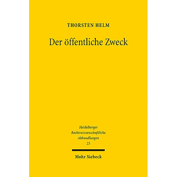 Der öffentliche Zweck, Thorsten Helm