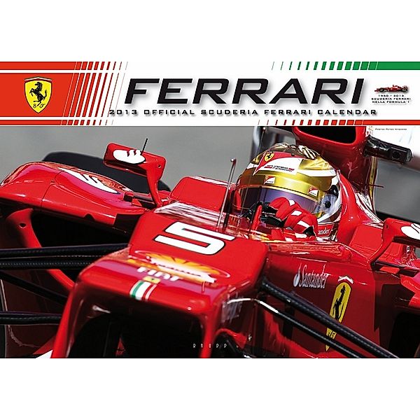 Der offizielle Ferrari Formel 1 Kalender 2013