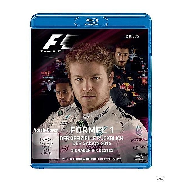 Der offizielle Rückblick der Formel 1 Saison 2016 - Sie gaben ihr Bestes - 2 Disc Bluray, Nico Rosberg