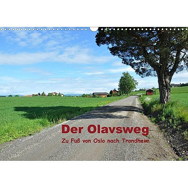 Der Olavsweg (Wandkalender 2023 DIN A3 quer), Wolfgang Lange