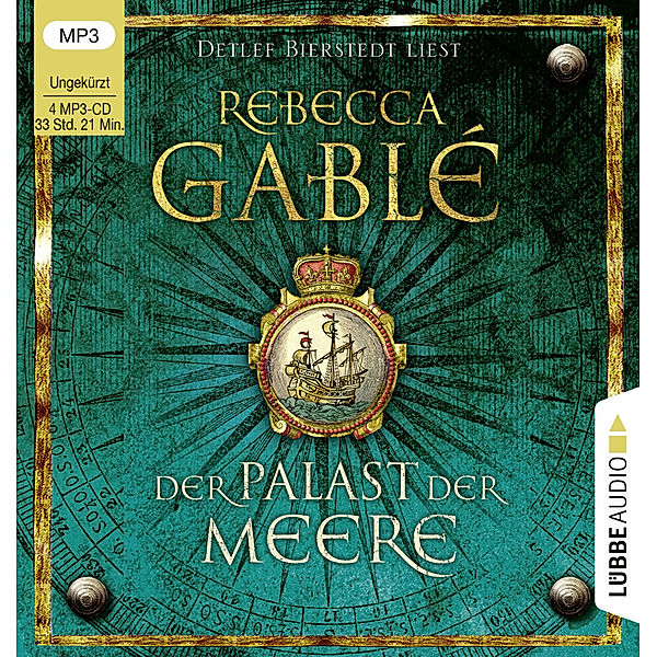 Der Palast der Meere,4 Audio-CD, 4 MP3, Rebecca Gablé