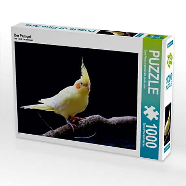 Der Papagei (Puzzle), Card-Photo