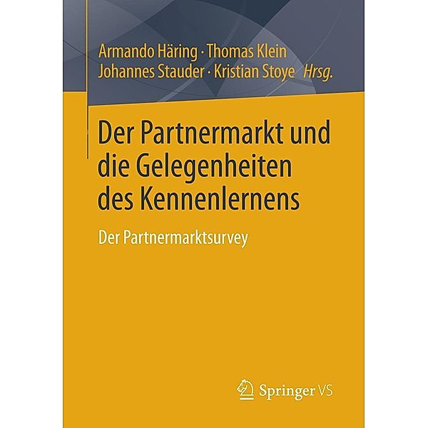 Der Partnermarkt und die Gelegenheiten des Kennenlernens