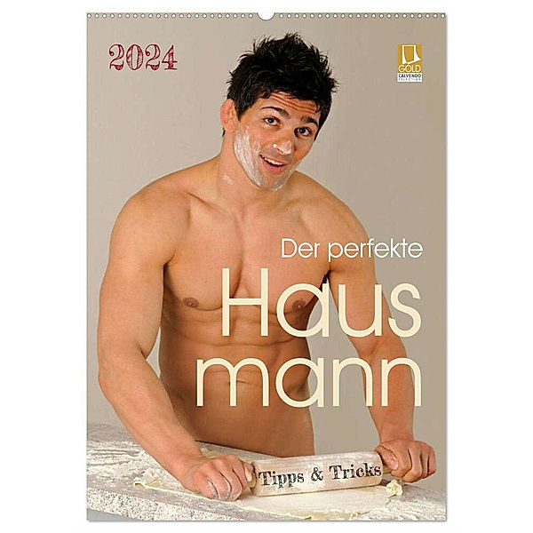 Der perfekte Hausmann - Tipps & Tricks (Wandkalender 2024 DIN A2 hoch), CALVENDO Monatskalender, Malestockphoto
