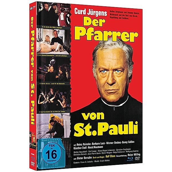 Der Pfarrer von St.Paul Limited Mediabook, Curd Jürgens